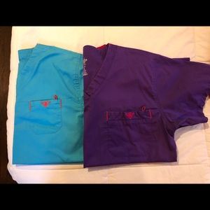 Med Couture Scrub Top/Shirt Bundle 2